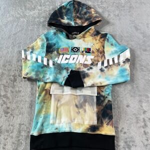 Hudson Outerwear Hoodie Boys XL Tye‎ Die Pullover Pockets Outdoor